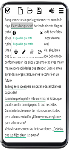 Tu corrector para Android